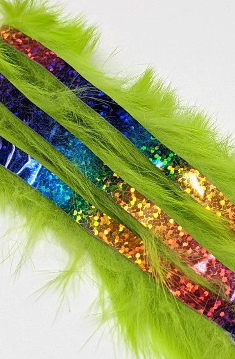 Hareline Magnum Bling Rabbit Strips