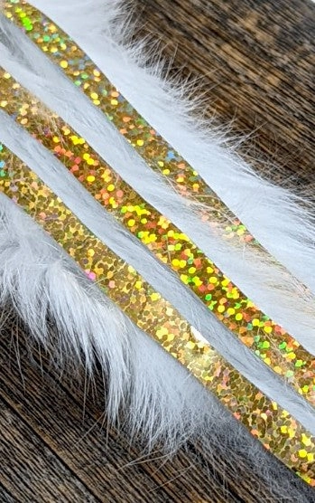 Hareline Magnum Bling Rabbit Strips