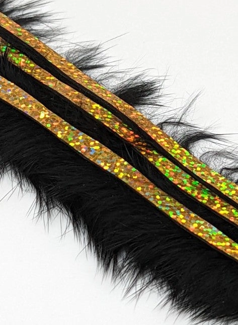 Hareline Magnum Bling Rabbit Strips
