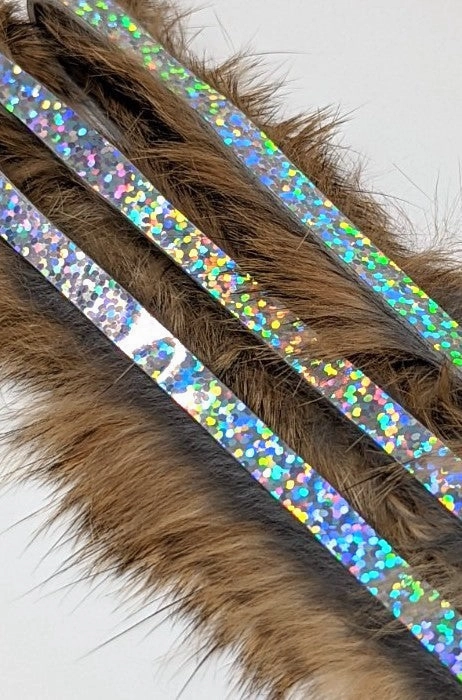 Hareline Magnum Bling Rabbit Strips