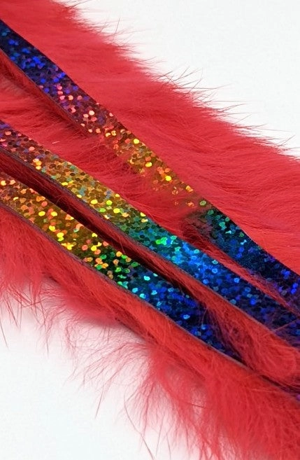 Hareline Magnum Bling Rabbit Strips