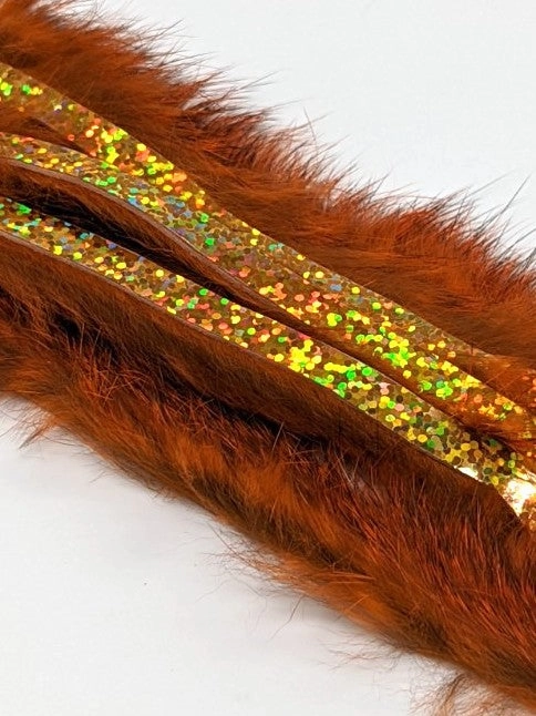 Hareline Magnum Bling Rabbit Strips
