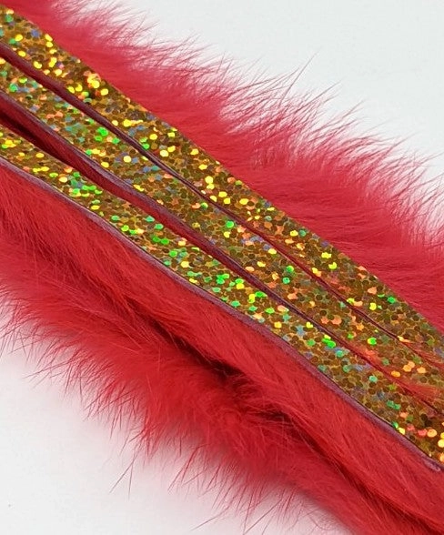 Hareline Magnum Bling Rabbit Strips