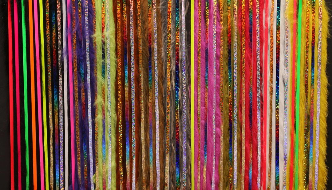 Hareline Magnum Bling Rabbit Strips