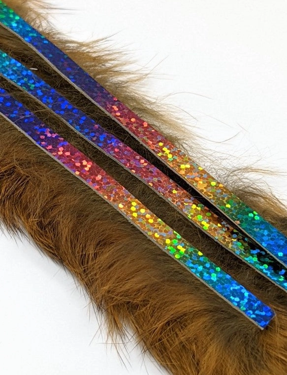 Hareline Magnum Bling Rabbit Strips