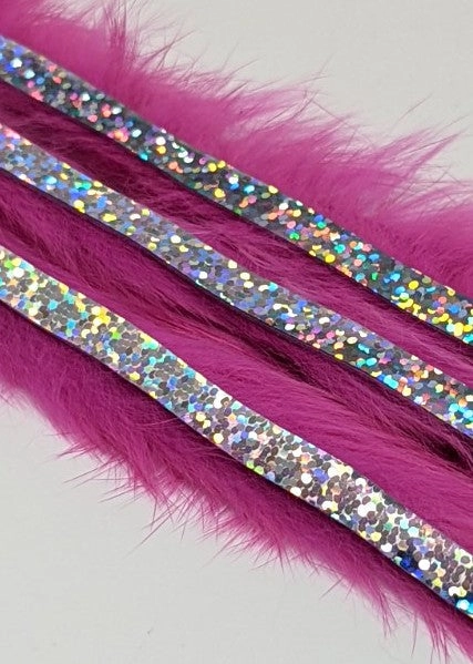Hareline Magnum Bling Rabbit Strips