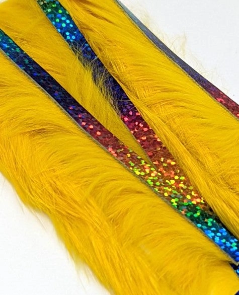 Hareline Magnum Bling Rabbit Strips