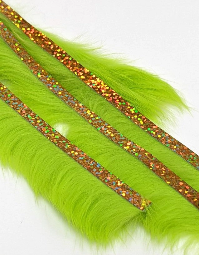 Hareline Magnum Bling Rabbit Strips
