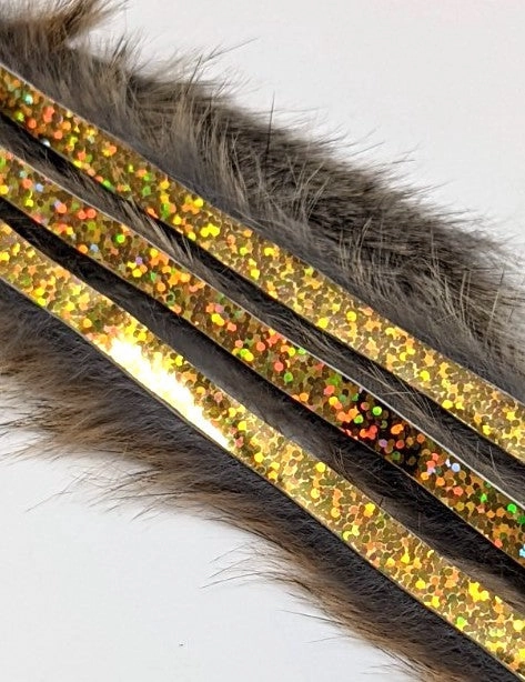 Hareline Magnum Bling Rabbit Strips