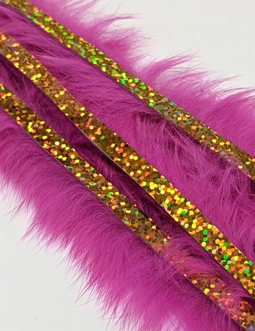 Hareline Magnum Bling Rabbit Strips