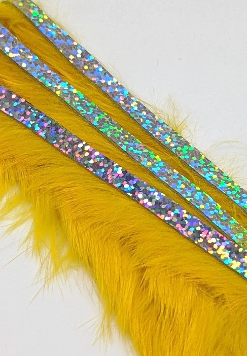 Hareline Magnum Bling Rabbit Strips