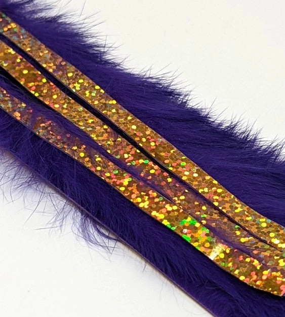 Hareline Magnum Bling Rabbit Strips