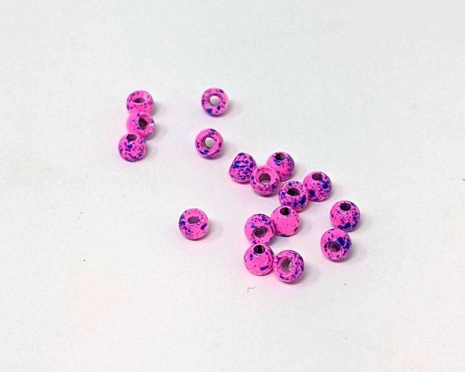 Hareline Mottled Dazzle Brass Bead 24 Pack