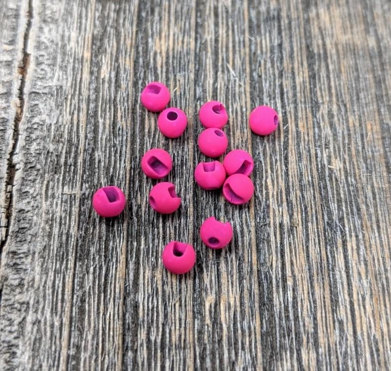 Hareline Mottled Tactical Slotted Tungsten Beads