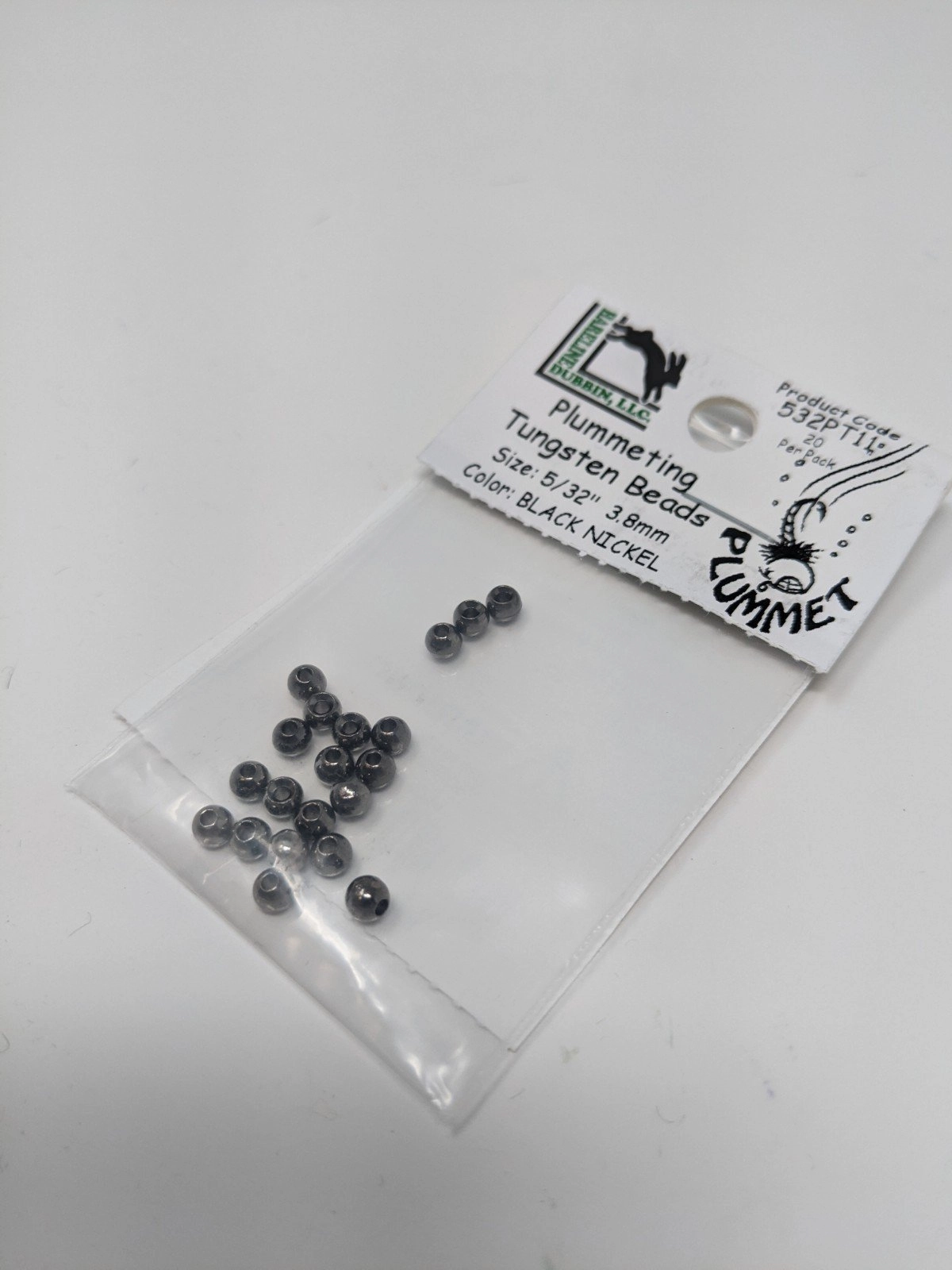 Hareline Plummeting Tungsten Bead 20 Pack