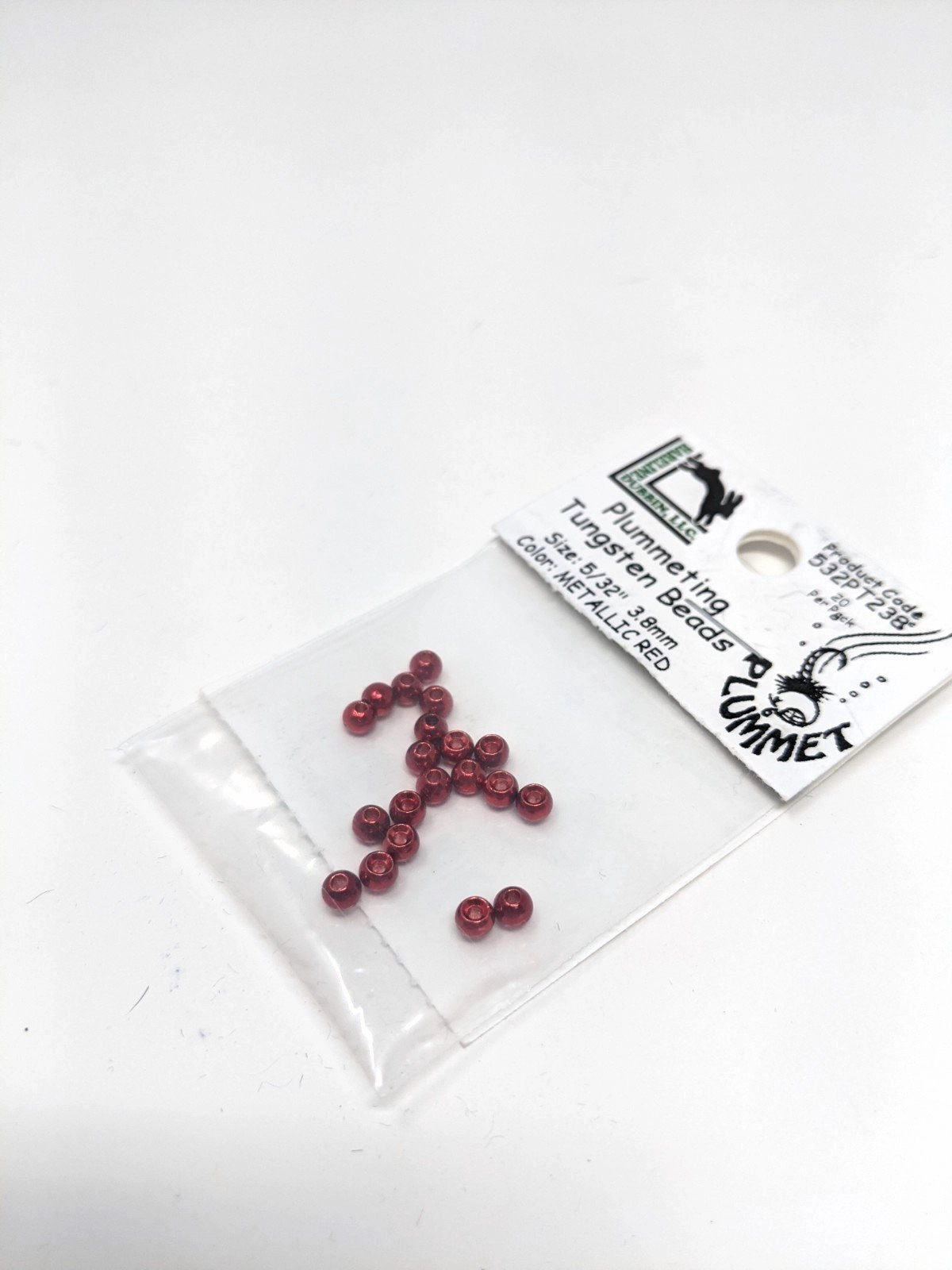 Hareline Plummeting Tungsten Bead 20 Pack