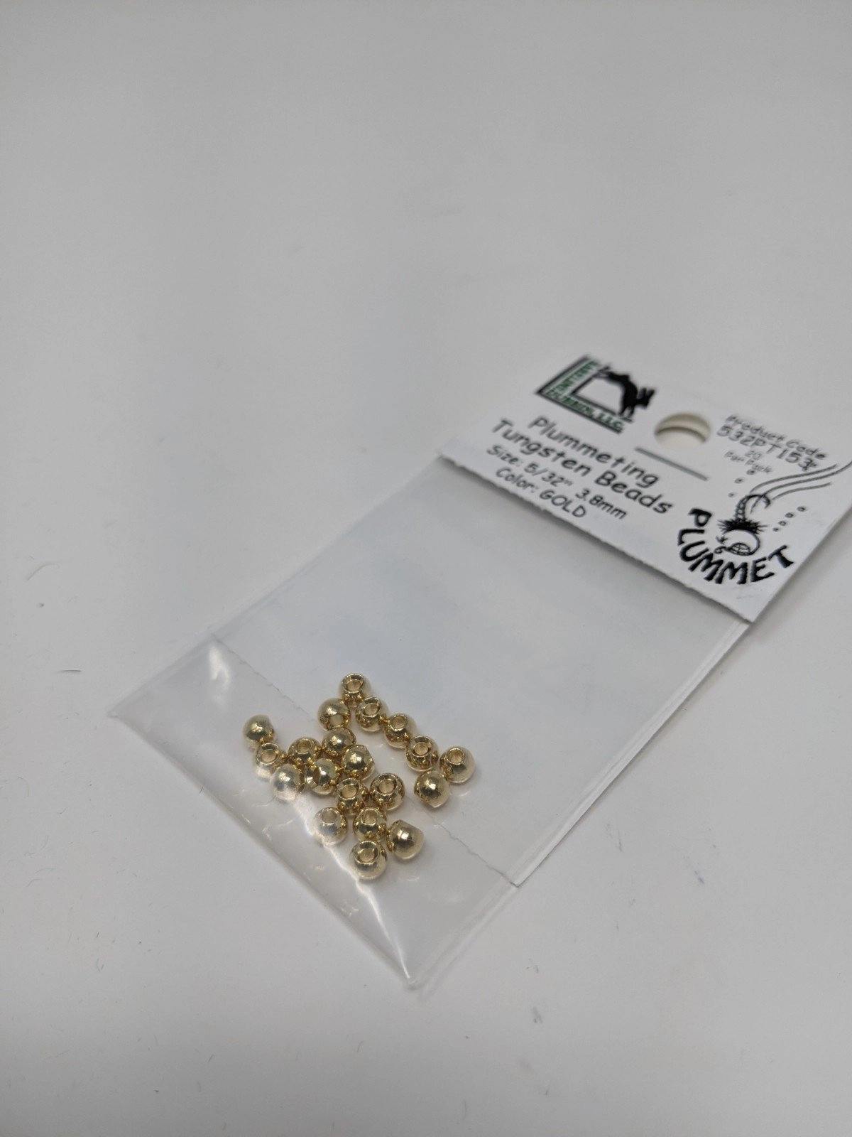 Hareline Plummeting Tungsten Bead 20 Pack