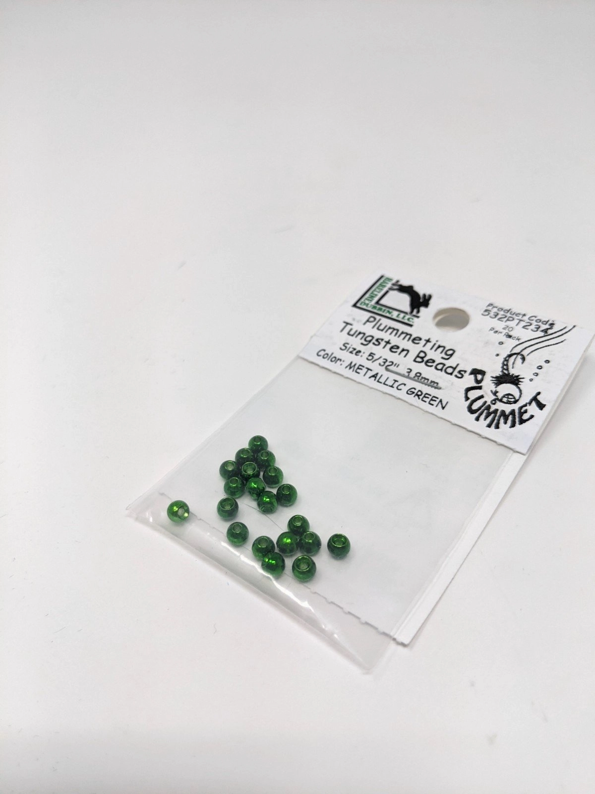 Hareline Plummeting Tungsten Bead 20 Pack