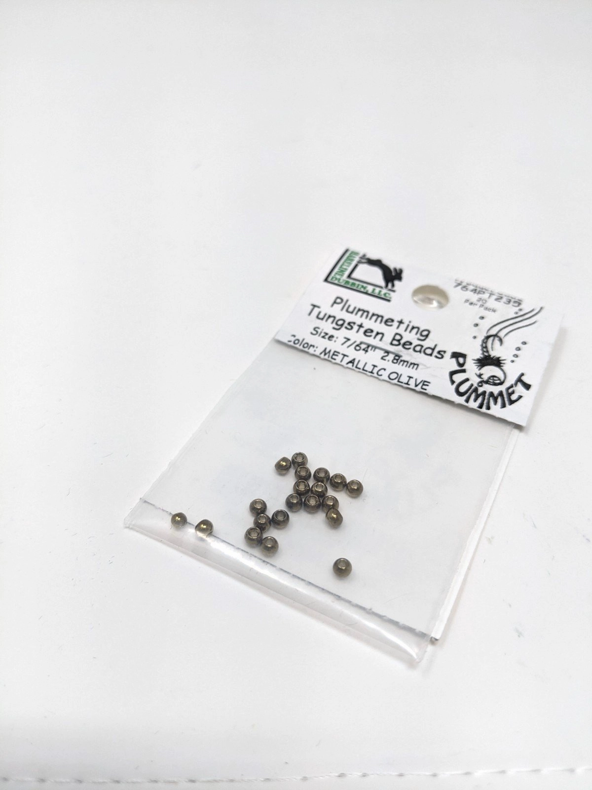 Hareline Plummeting Tungsten Bead 20 Pack