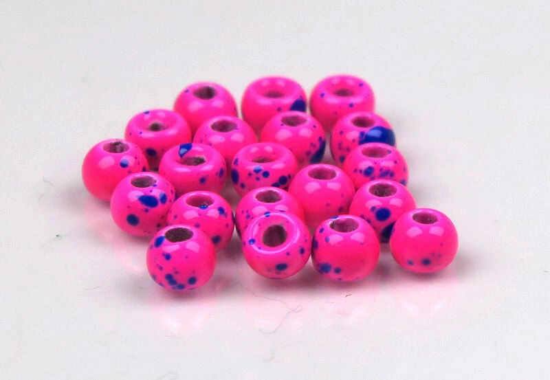 Hareline Plummeting Tungsten Beads Mottled Colors