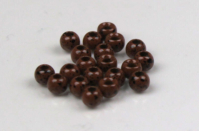 Hareline Plummeting Tungsten Beads Mottled Colors