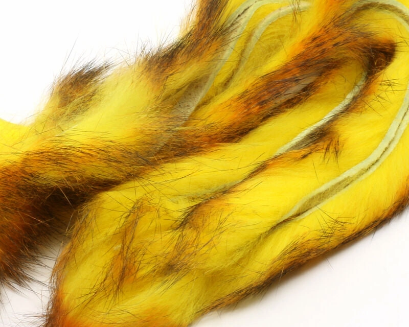 Hareline Polychrome Rabbit Strips