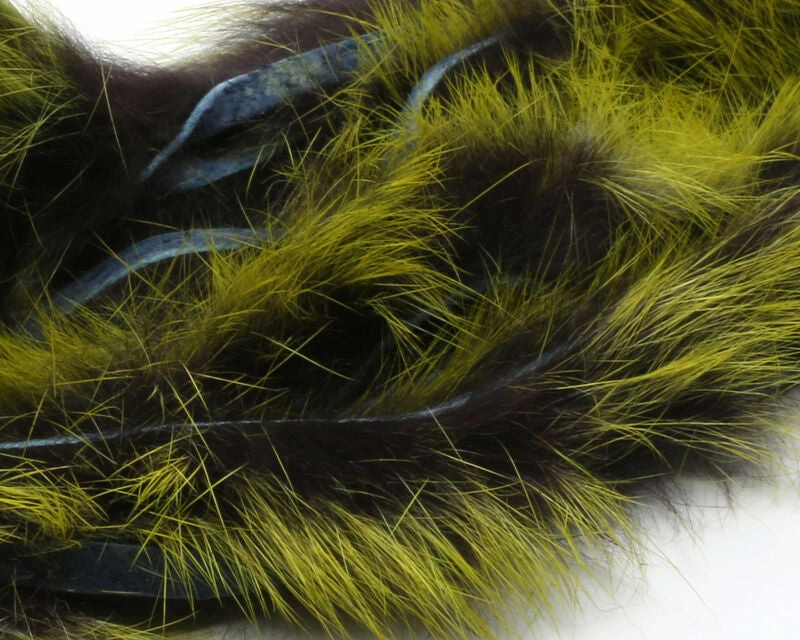 Hareline Polychrome Rabbit Strips