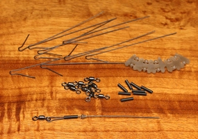 Hareline Set of 10 Bling Tail Connector Kit
