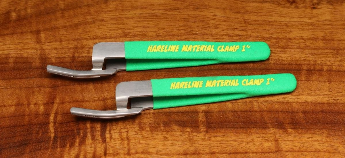 Hareline Short Material Clamp Set