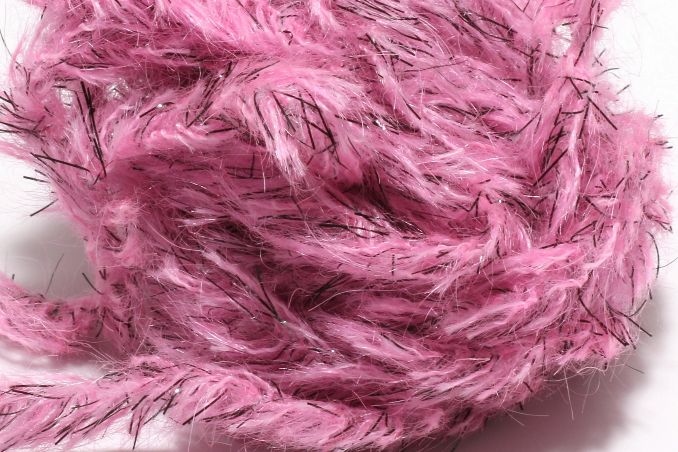 Hareline Speckled Black Mohair Scruff New