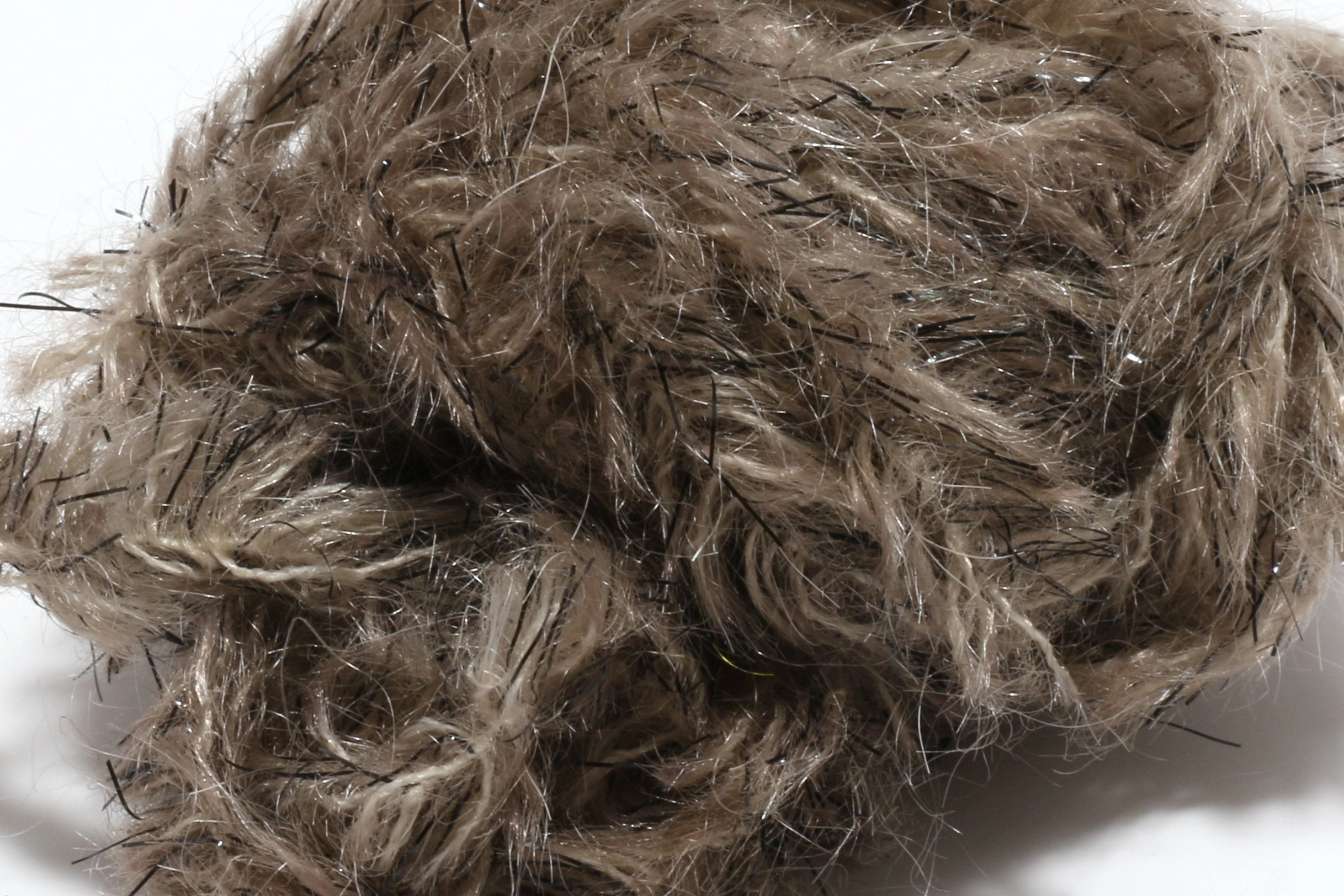 Hareline Speckled Black Mohair Scruff New
