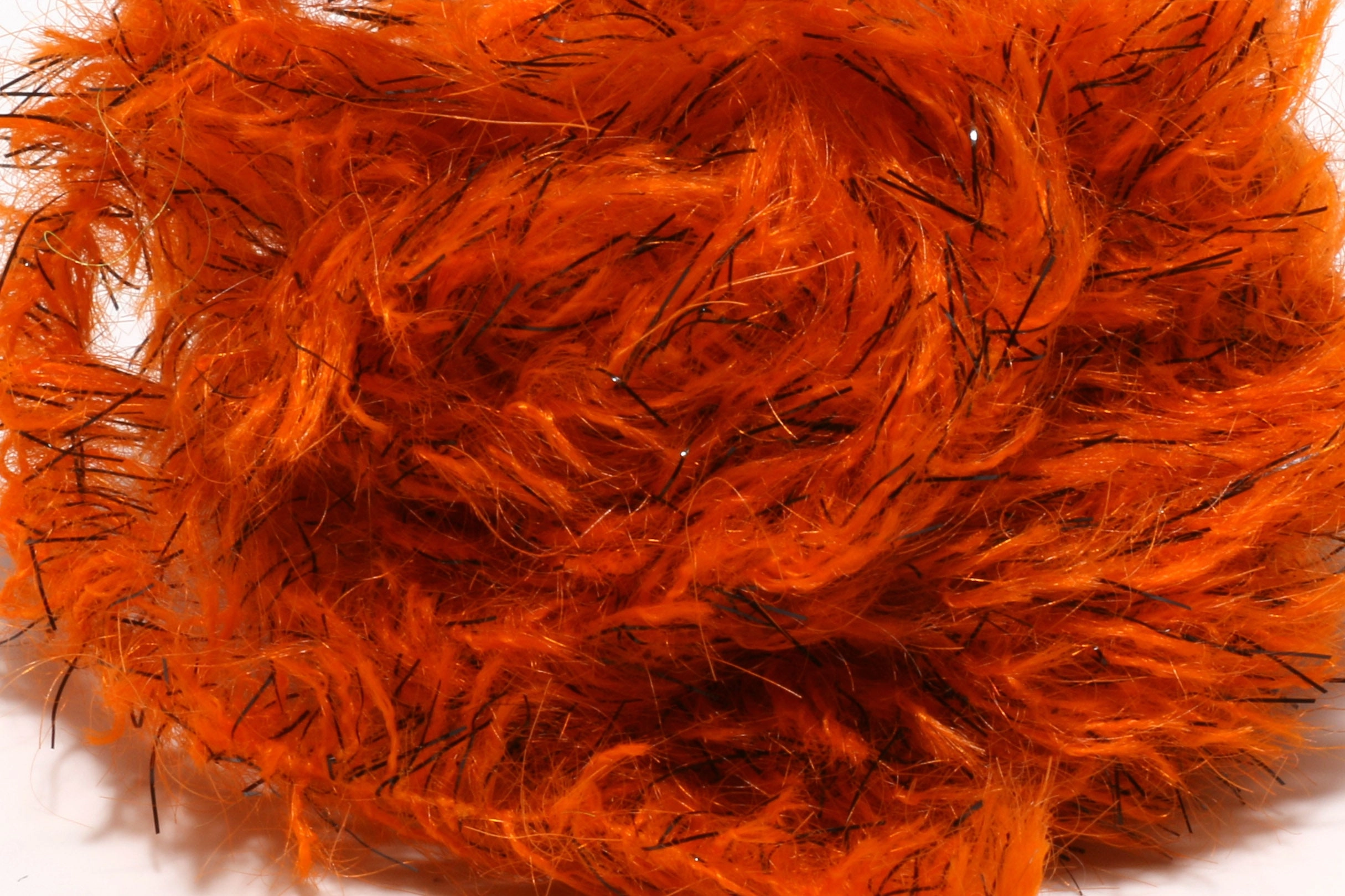 Hareline Speckled Black Mohair Scruff New