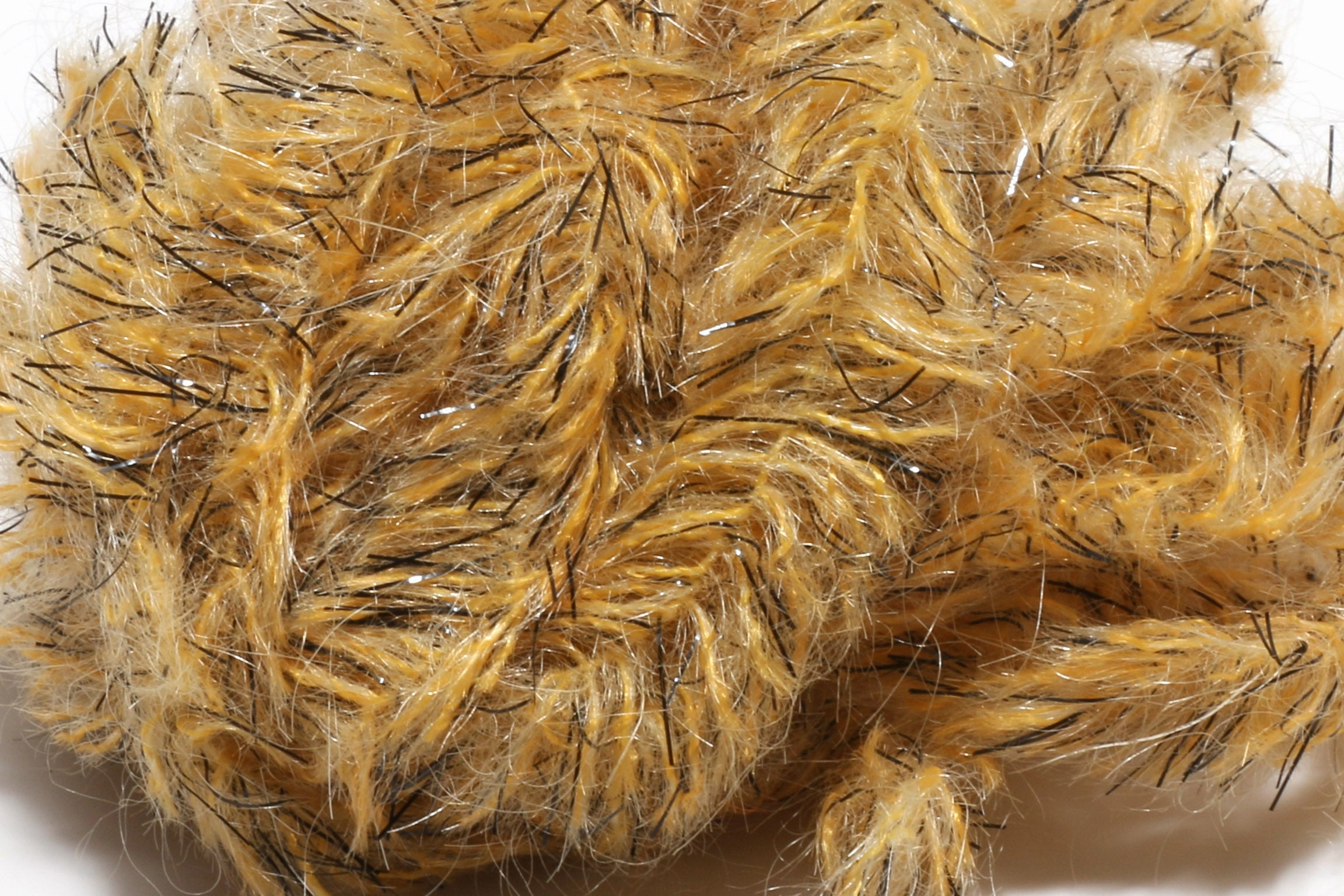 Hareline Speckled Black Mohair Scruff New