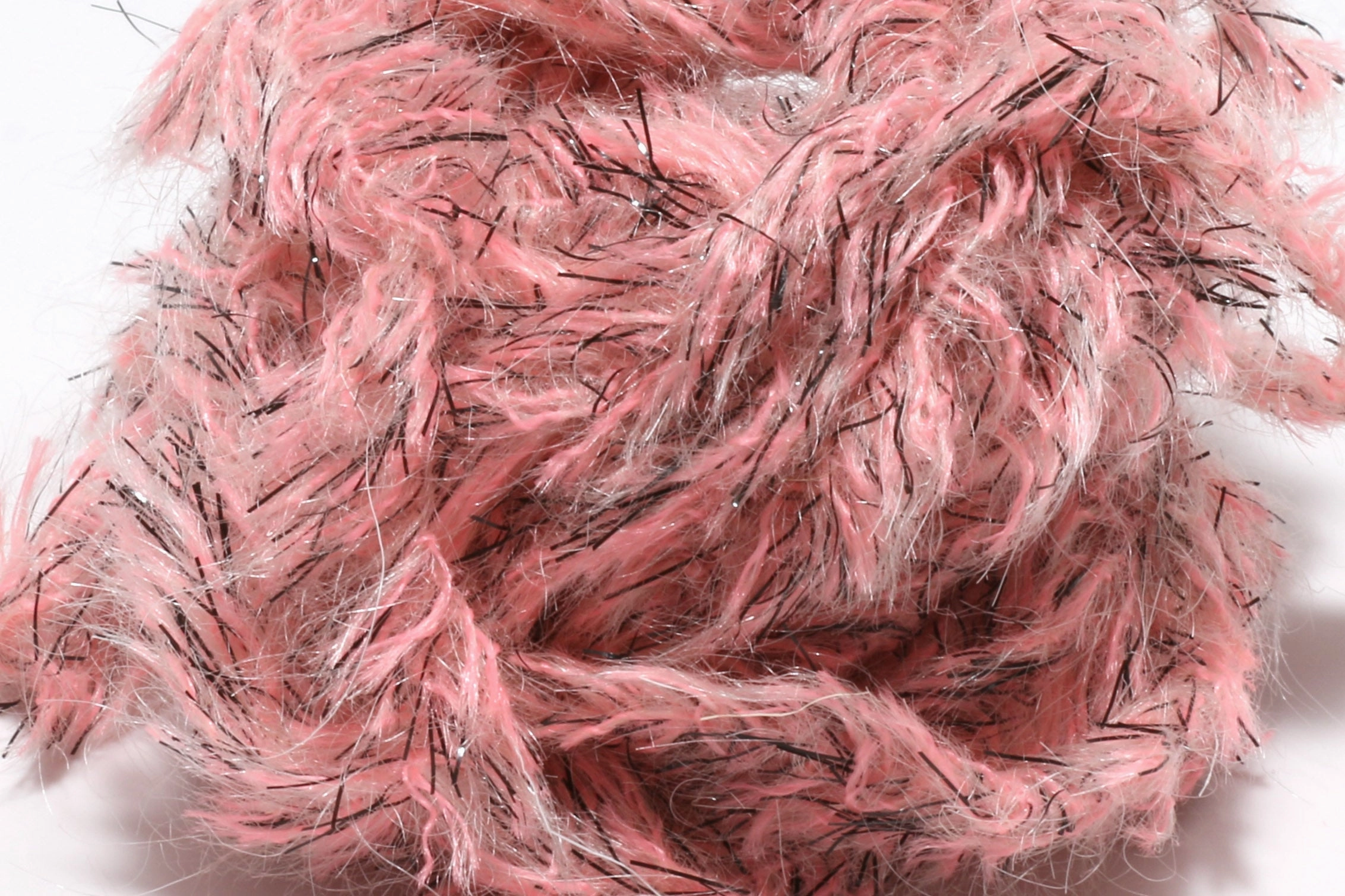 Hareline Speckled Black Mohair Scruff New