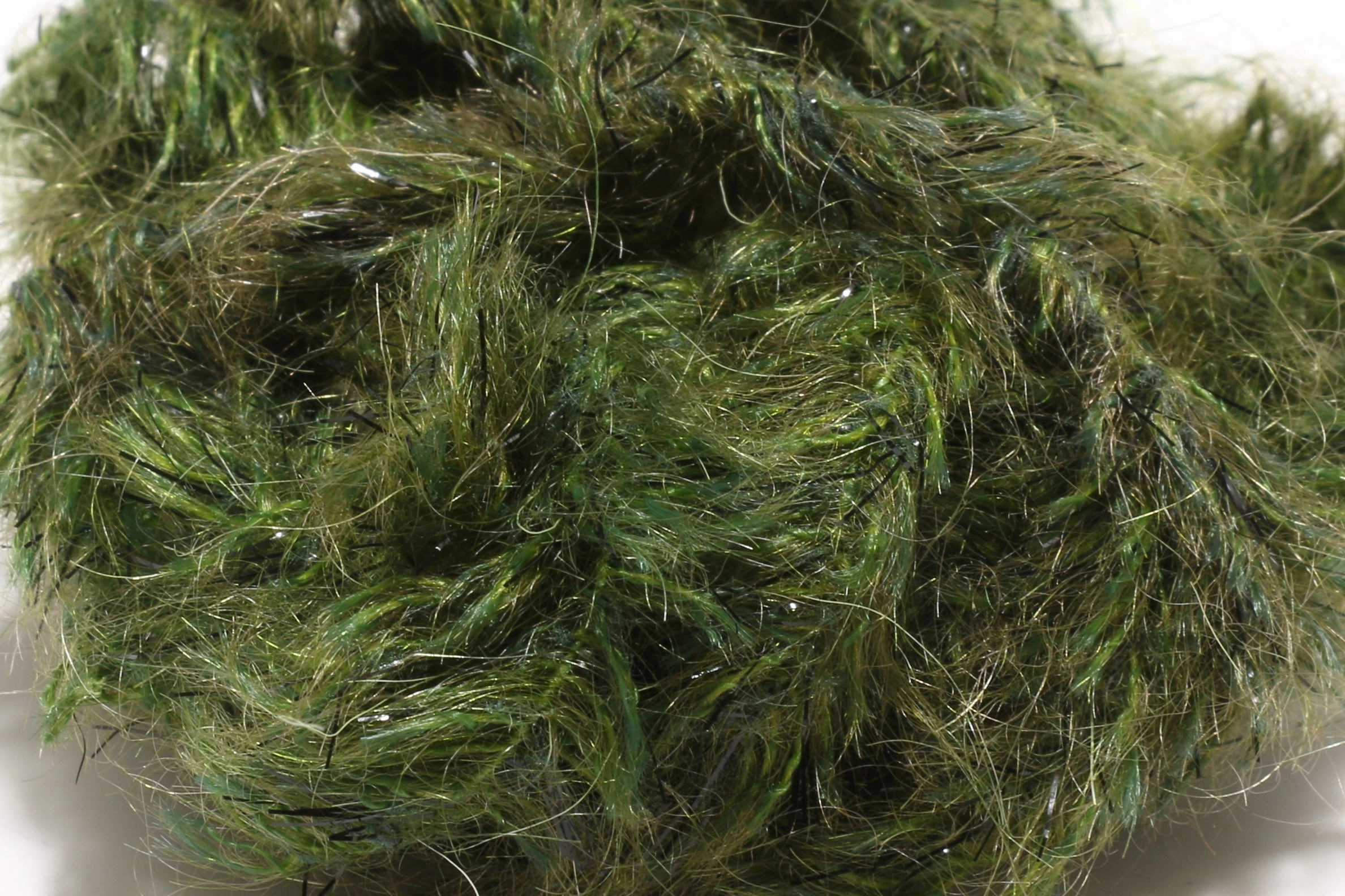 Hareline Speckled Black Mohair Scruff New