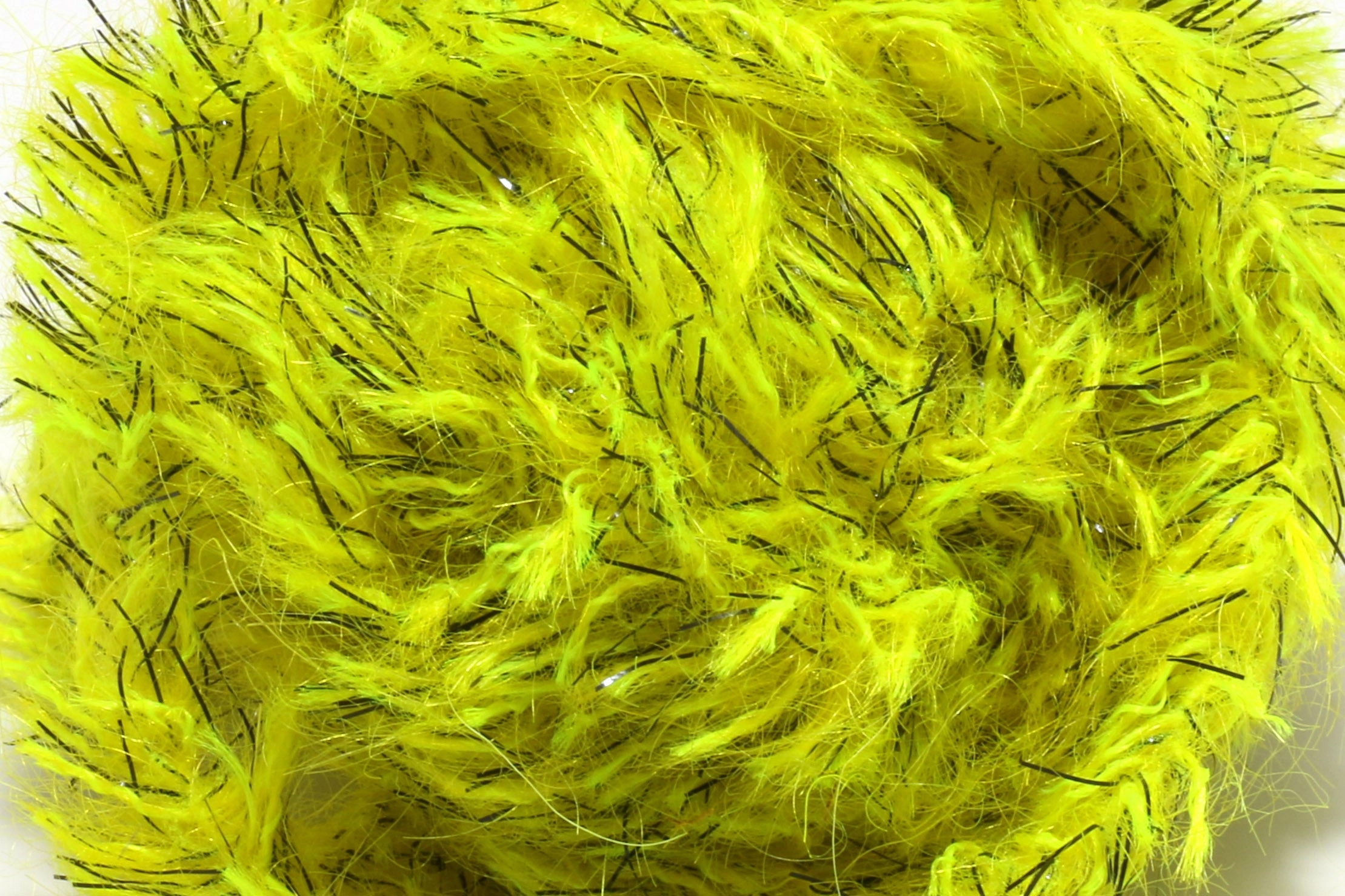 Hareline Speckled Black Mohair Scruff New