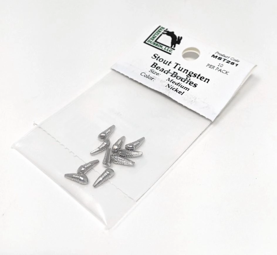 Hareline Stout Tungsten Bead Bodies