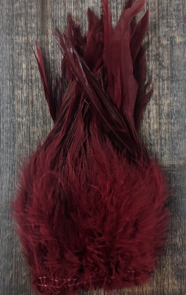 Hareline Strung Wooly Bugger Saddle Hackle 6-7"