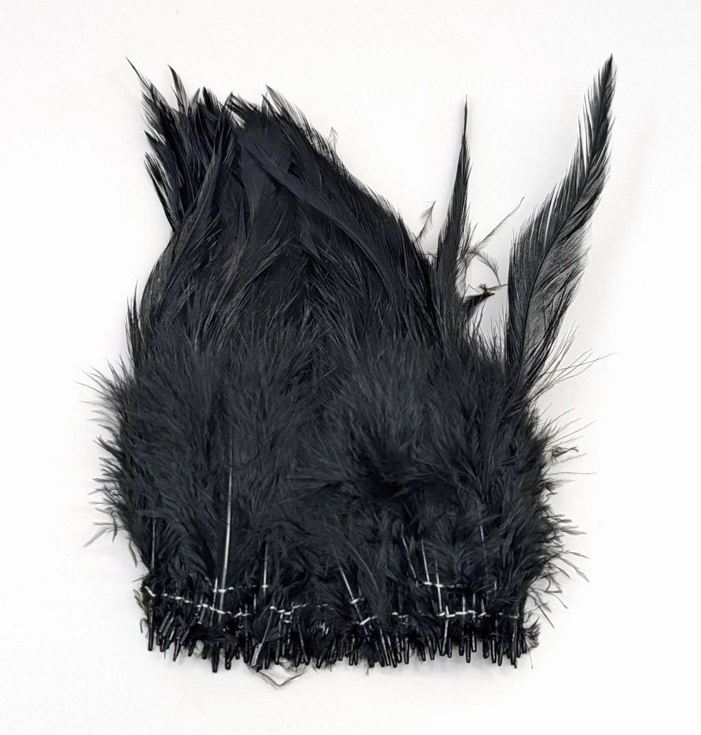 Hareline Strung Wooly Bugger Saddle Hackle 6-7"
