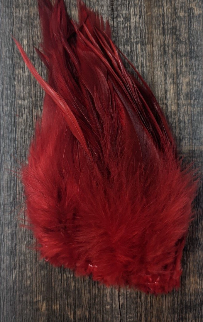 Hareline Strung Wooly Bugger Saddle Hackle 6-7"