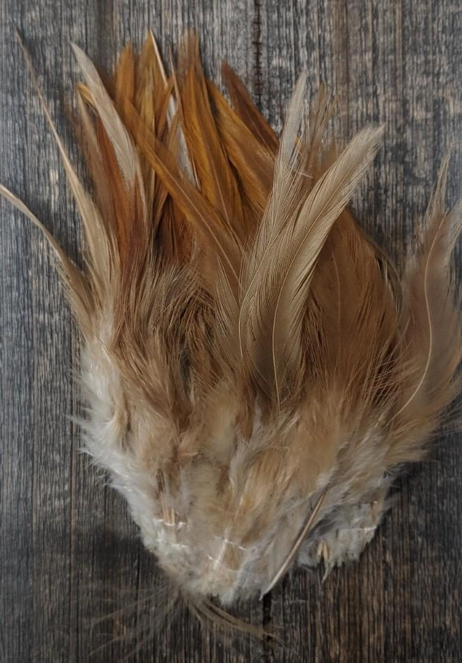 Hareline Strung Wooly Bugger Saddle Hackle 6-7"