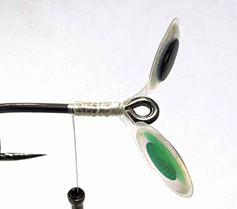 Hareline Tie in Fold Over Eye Tabs