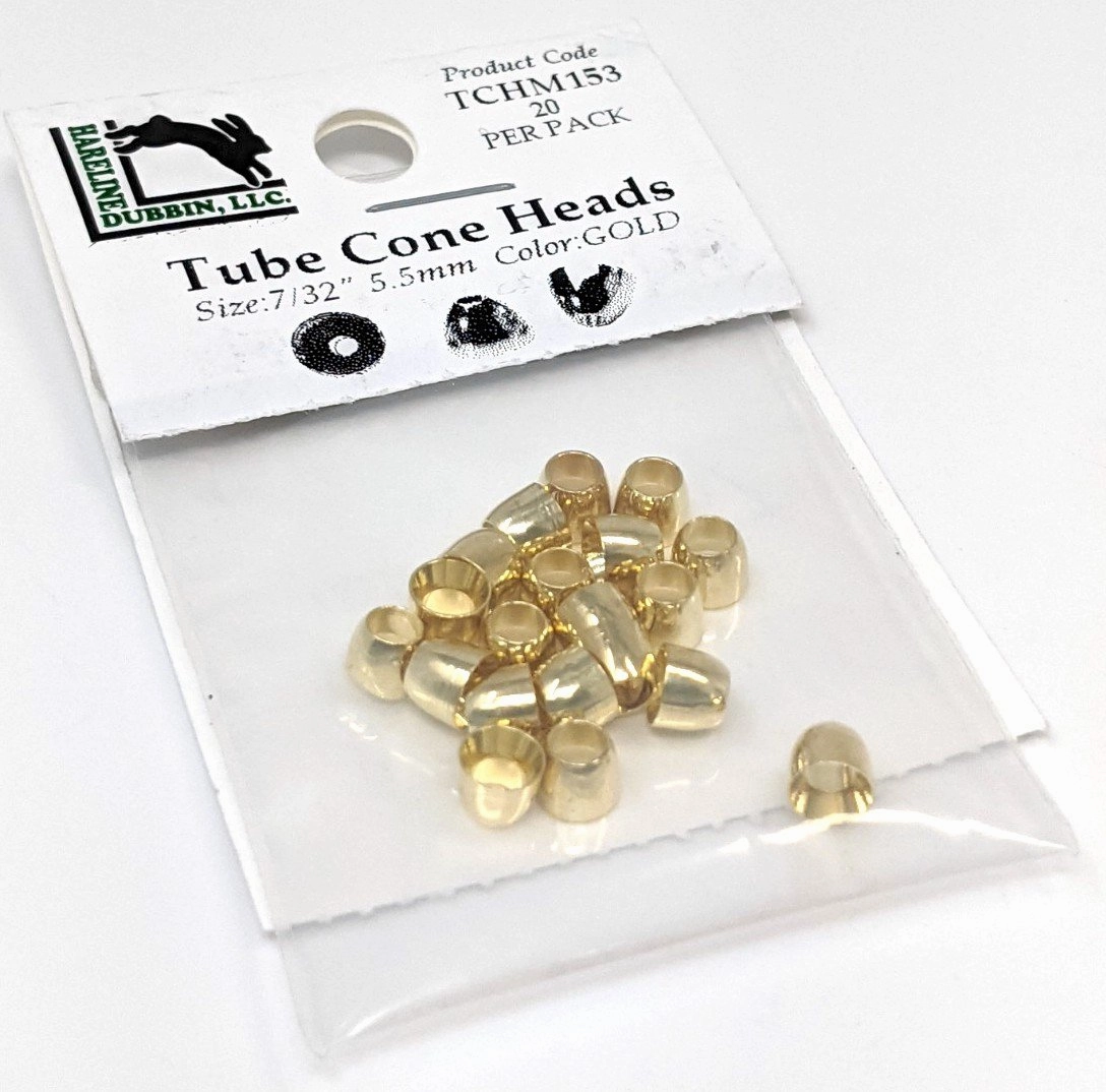 Hareline Tube Fly Cone Heads