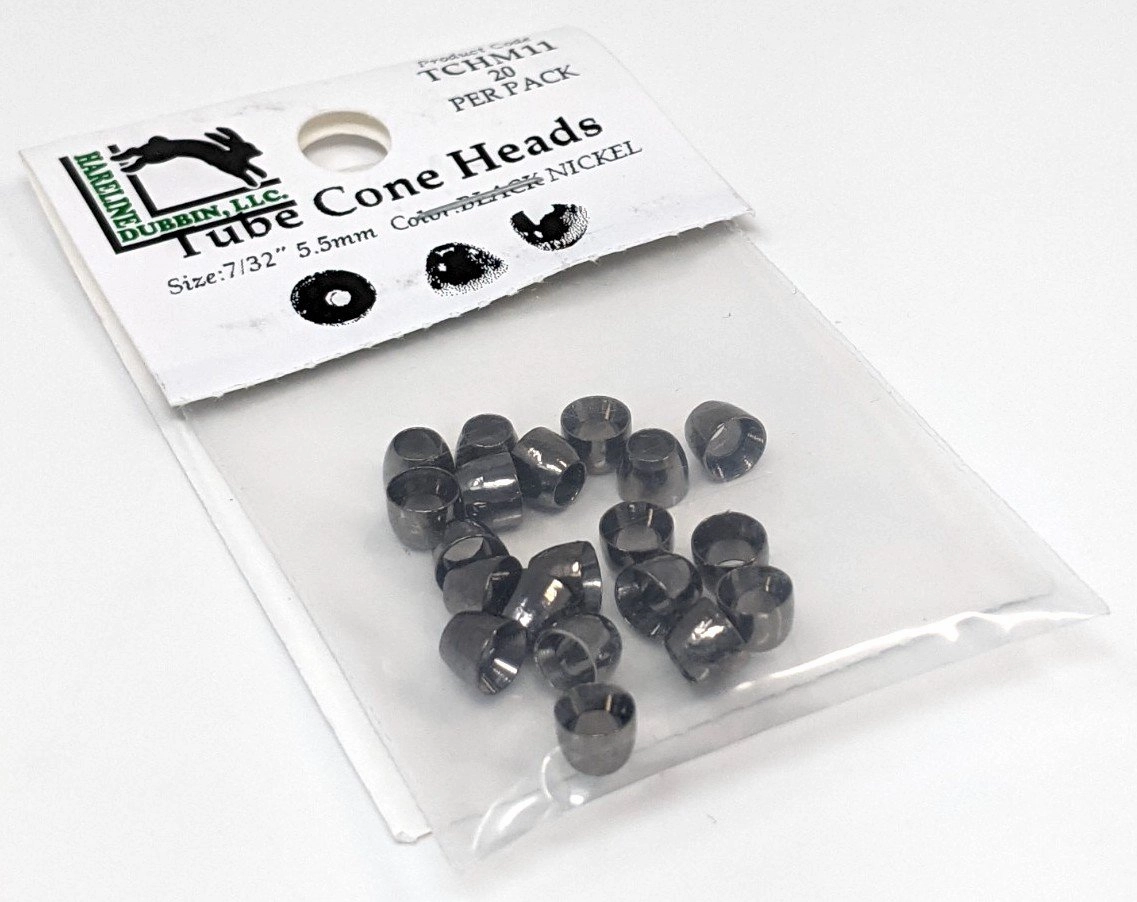 Hareline Tube Fly Cone Heads