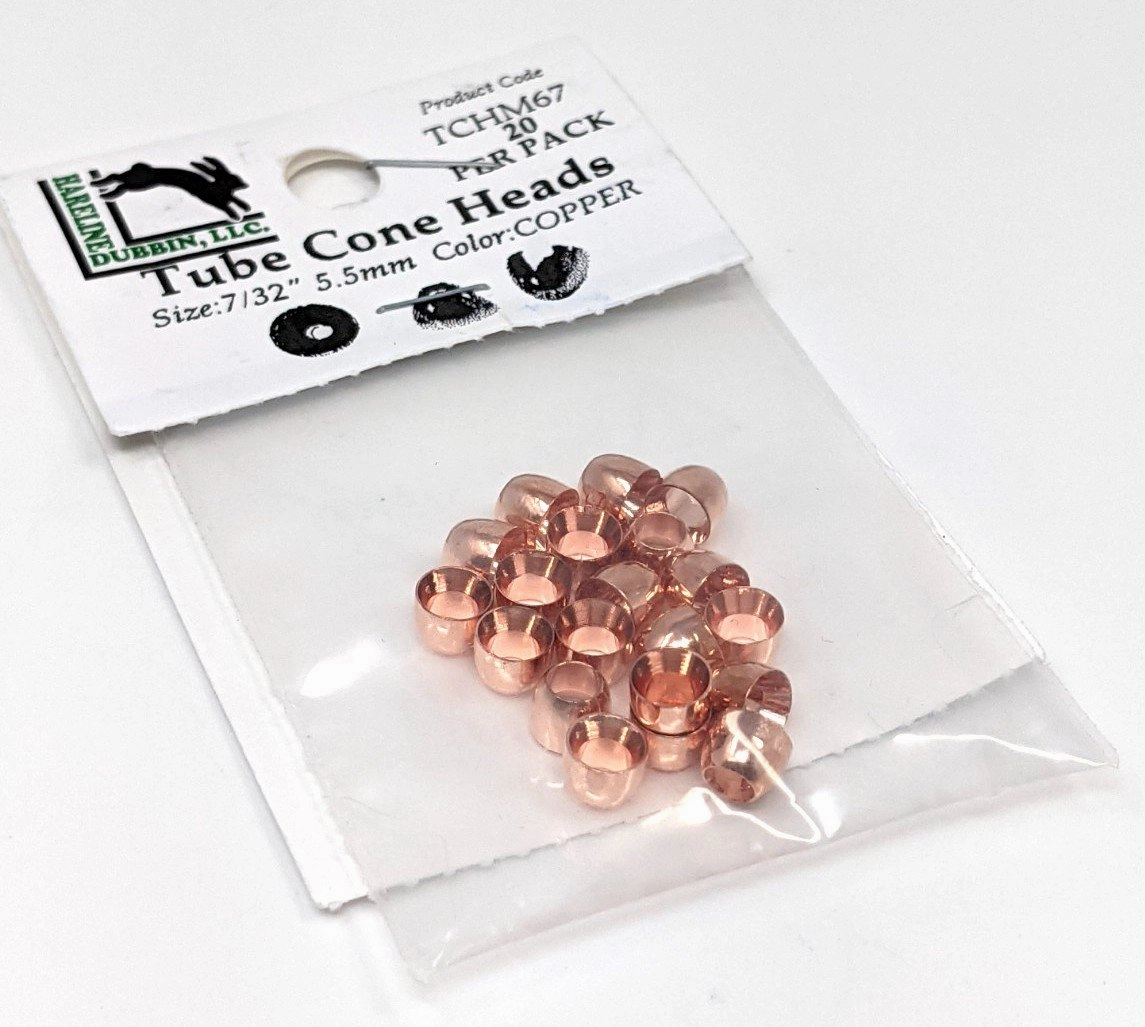 Hareline Tube Fly Cone Heads