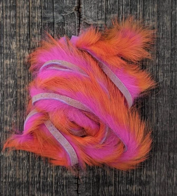 Hareline Two Toned 1/8" Rabbit Strips