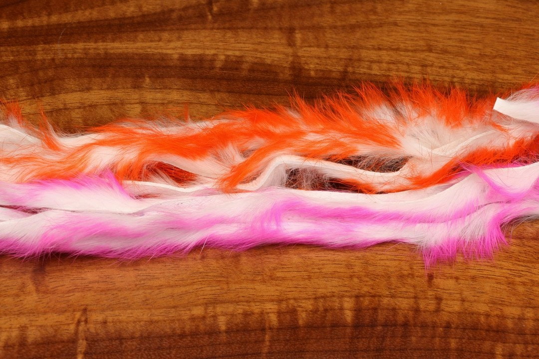 Hareline Two Toned 1/8" Rabbit Strips