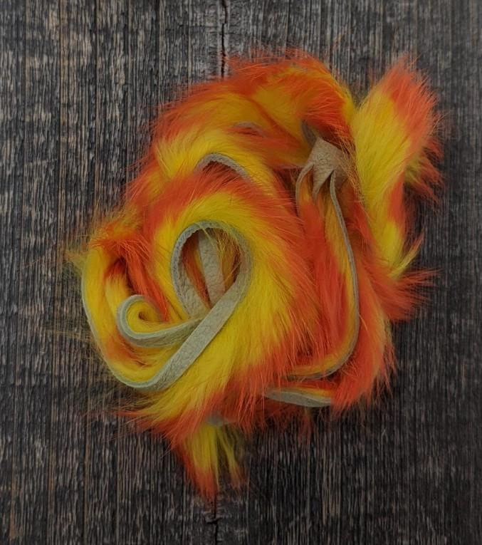 Hareline Two Toned 1/8" Rabbit Strips