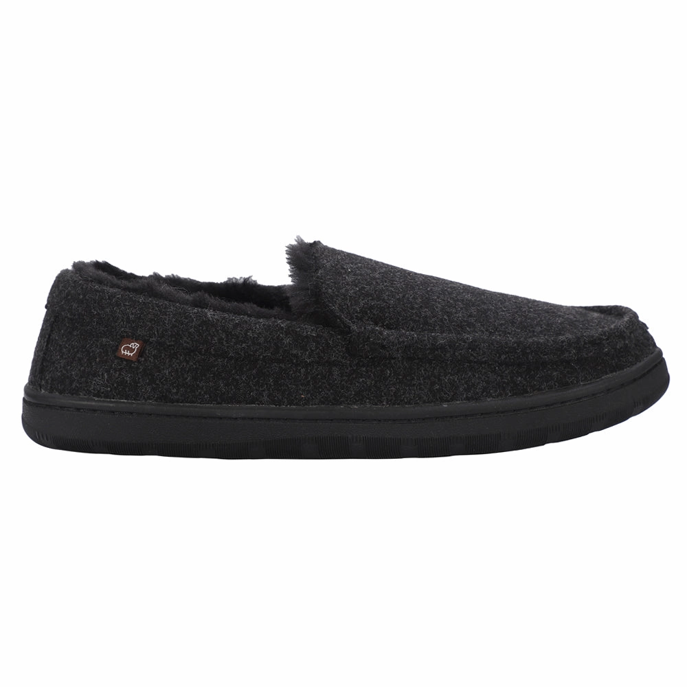 Flat Feet Shoes Daylong Comfort Harrison Wool Moccasin Slippers