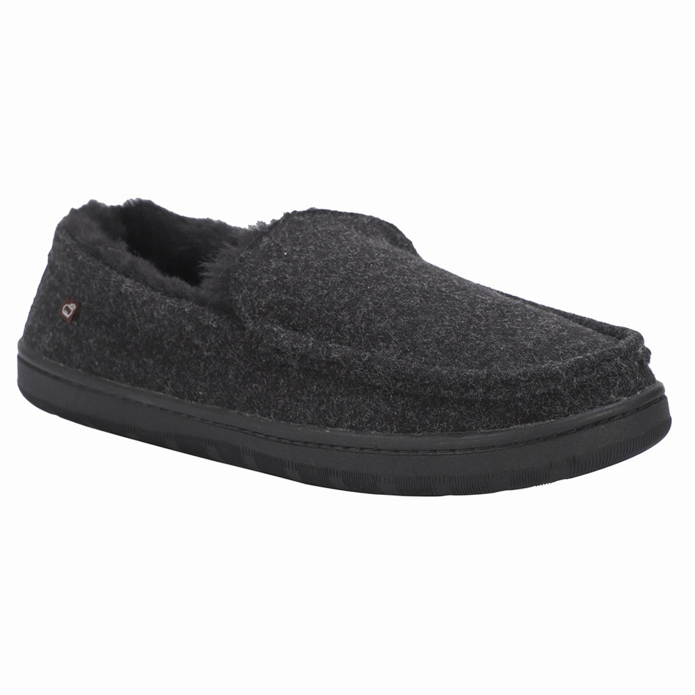 Harrison Wool Moccasin Slippers Weather Ready